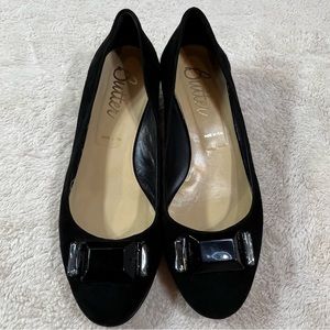 BUTTER Made In Italy Flats with Gem Stones Size 8